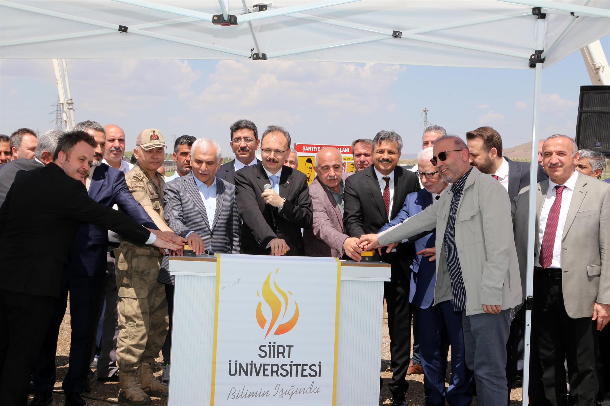 Siirt Üniversitesi Tıp Fakültesi Morfoloji Binası Temeli Atıldı