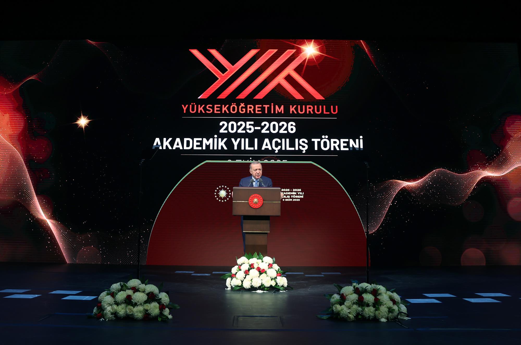 Rektörümüz Prof. Dr. Nihat Şındak, 2025-2026 YÖK Akademik Yılı Açılış Törenine Katıldı