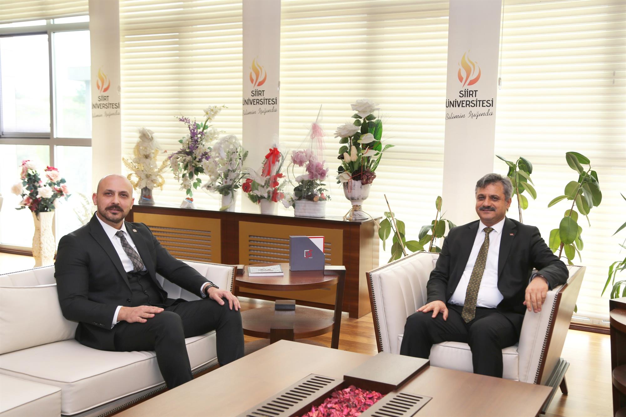 TÜİK Bölge Müdürü Musa Can Çil’den Rektörümüz Prof. Dr. Nihat Şındak’a Ziyaret