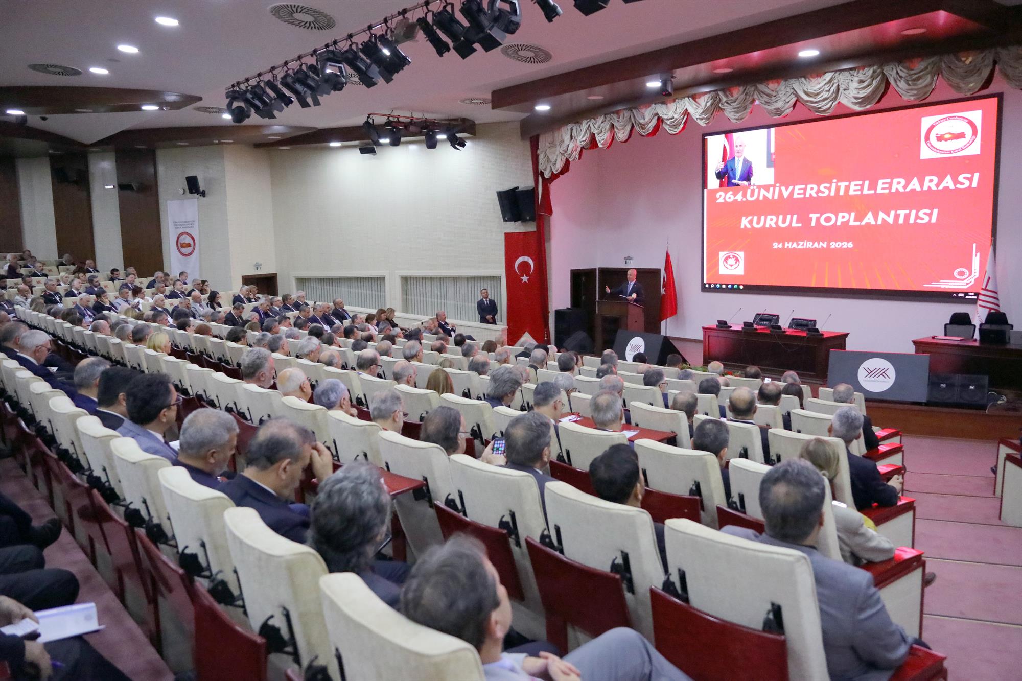 Rektörümüz Prof. Dr. Nihat Şındak, 264. ÜAK Toplantısı’na Katıldı